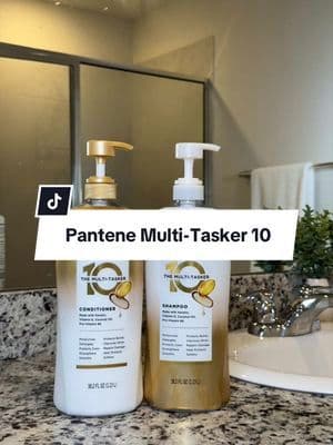 Wash day hits different when your hair actually cooperates 😮💨 Pantene Multi-Tasker 10 really surprised me… softer, sh