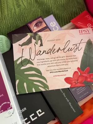 #GiftedbyIPSY Let’s see what’s inside @ipsy August Glam Bag #staycation #IPSY