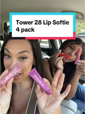 @Tower 28 Beauty makes some AWESOME lip treatments/tints! These feel so good and hydrating! Plus the tints are so pretty! #tower28lipsoftie #tower28 #lipoil #tiktokshopcreatorpicks #creatoricons #dealsforyoudays #tiktokpartner #tiktokshopsummerturnup