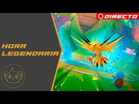🔴 HORA LEGENDARIA ZAPDOS EN POKÉMON GO