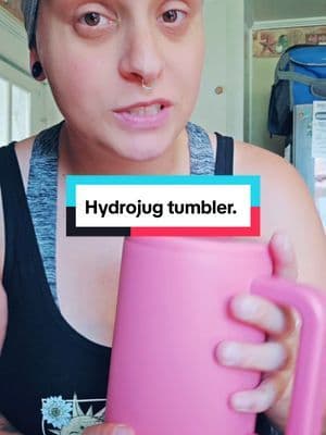 I'm stuck on this tumbler. 😍 #summervibes #hydrojug #tumbler #drinkhacks #liquidiv #loadedtea #leakprooftumbler #tiktokshop
