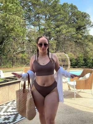 Part three of my favorite Cupshe swimsuit series #cupshe #greenish #tiktokshopspringglowup #bikini #bathingsuit