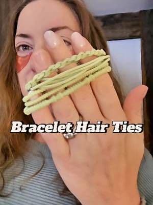 Um, yes. Cheapest style upgrade ever. Getting all the packs of these boho-style bracelet hair ties! #hairhack #over40#TTSLevelUp #springtok #ttsdelightnow #giftguide #tiktokshopcreatorpicks #tiktokshopviral #clever