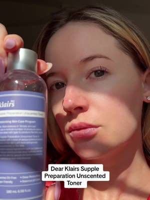 #dearklairs #klairs #supplepreparationunscentedtoner #facialtoner #hydratingtoner #gifted @Klairs Global Official #lovek