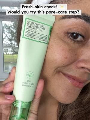 Pore care, but make it satisfying! 🫧✨ Trying the FULLY Pore Peptide Sebum Melting Cream-to-Oil and putting it to the test in my skincare routine. Love discovering new K-beauty products! 🇰🇷💗 Would you try it? @FULLY Skincare #gifted #CreamToOil #SebumControl #FullySkincare #PoreCare
