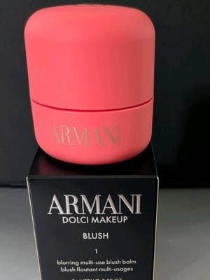 AD 🩷Wow, this new Armani Dolci Makeup Blush is gorgeous. I love the playful side to the pocket-size packaging and that each of the shades is inspired by Italian sweets. 🩷The shade that I have chosen is Rose Blush, which is a beautiful pink pop of colour that can be used on my cheeks and lips. 🩷The blush is a creamy, buildable texture that sets like a soft powder. I am so impressed with this blush that I really want all the other shades now. @Armani beauty @Lorealistar #AD #armanibeauty #dolcifirsttaste #lorealistar #makeup