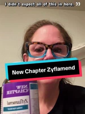 @New Chapter Inc Zyflamend Herbal Pain Relief+ & Joint Supplement combines a 10-in-1 herbal blend featuring turmeric, gi