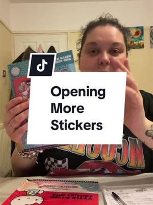 Opening More Stickers! #tiktokmademebuyit #sanrio #springdeals #hellokittystickers #hellokittystickerbook