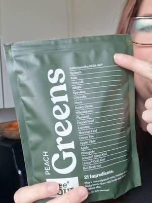 Free Soul Peach Greens ๐ #freesoulgreens #freesoul #tiktokshop #tiktokshopfinds #freesample #realatablemumcontent #mummycontentcreator #relatable #motherhood