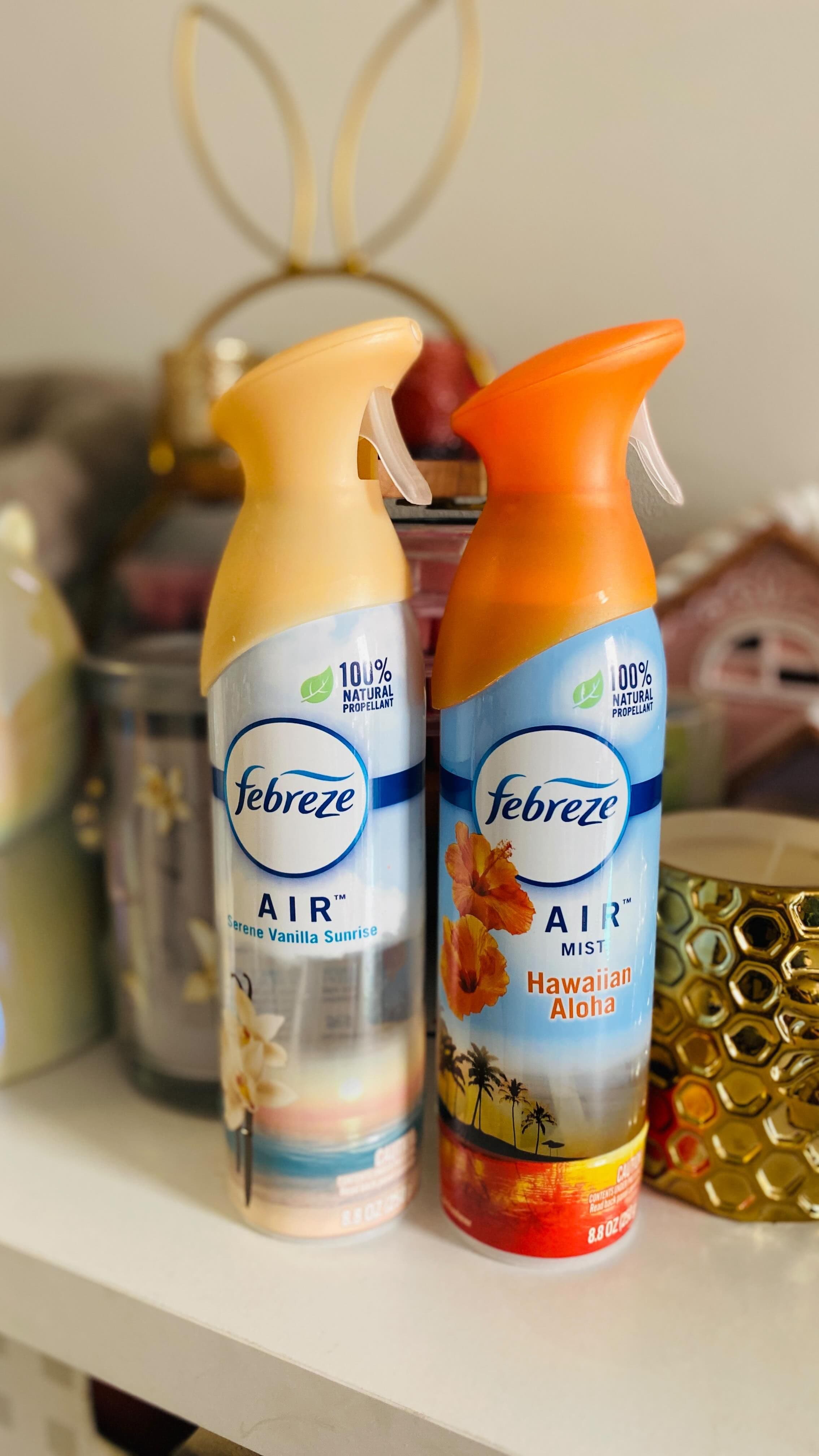 #gifted @febreze #febrezeairmist
Serene Vanilla Sunrise 🌅
Hawaiian Aloha 🌺
The limited-edition spring scents, Serene