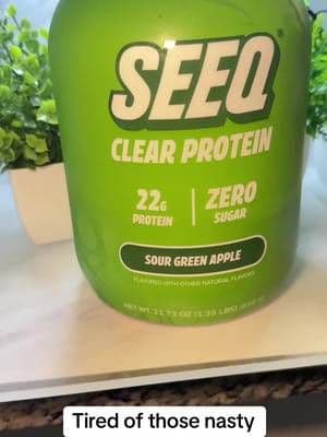 Seeq Clear Protein Powder Protein without the heaviness?? 😩 Seeq Clear Protein = light, refreshing, actually good 🍓💧 No more forcing it 🙌 #tiktokshop #tikmademebuyiy #proteinshake #fitmom #easynutrition