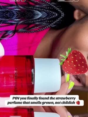 PHLUR Strawberry Letter has me feeling entirely too cute 🍓😭 @Phlur Fragrances Sweet, fruity, flirty… but still giving