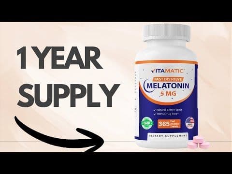 Love This! 365 Nights of Melatonin in One Bottle