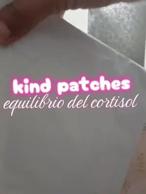 kind patches ✨️ stress down ... equilibrio del cortisona #kindpatches #tiktokshop #cortisol