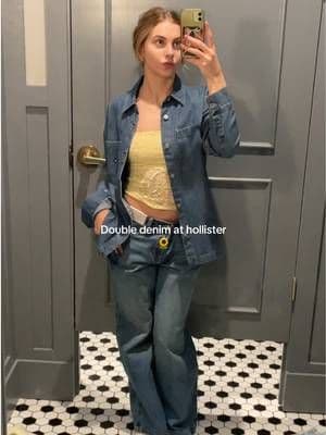 Denim days at hollister - Spring Fashion Inspiration for Your Wardrobe πΌ @hollister #ad #hollisterpartner #outfitinspo, #springfashion, #fashiontips, #capsulewardrobe, #styleinspo