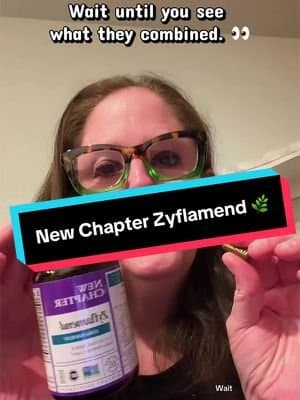 @New Chapter Inc Zyflamend 🌿 Herbal Pain Relief+ & Joint Supplement features a synergistic herbal blend with ingredient