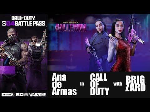 Ana de Armas in Call of Duty | Tracer Pack bundle tomorrow | #ballerina #warzone