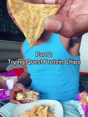 Part 2 Quest Protein Chips Mukbang #mukbang #spicy #sweetchili #dealaforyoudays #ttslevelup #tiktokshop #foodie