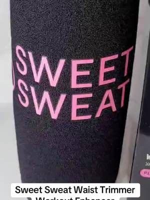 Sweet sweat waist trimmer and workout enhancer #waisttrimmer #waisttrimmerbelt #sweetsweat #tiktokshop #tiktokmademebuylt