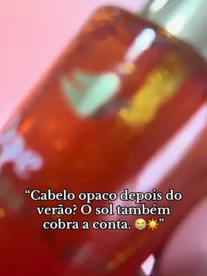 Agita, aplica e finaliza. Um bifásico leve para ajudar a cuidar dos fios expostos ao sol e devolver aquele aspecto brilhante e bonito. ✨ #tiktokshopbr #tiktokshopbr88 #fyp #dove #uvrepair