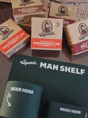 Six bars of Dr. Squatch soap and a beer themed shower shelf. 😂 Honestly, this might be one of the easiest gifts for the impossible to shop for man in your life. Practical, a little ridiculous, and perfect for gifting season. 🍺🎁 @Dr. Squatch #drsquatch #giftideasformen #TikTokShopFallDealsForYou #TikTokShopBlackFriday #TikTokShopCyberMonday