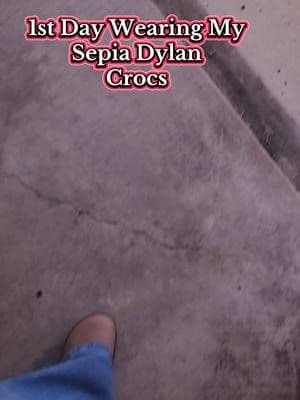 Sepia Dylan Crocs live up to their reputation #tiktokshopcreatorpicks #longworkdays #dylancrocs