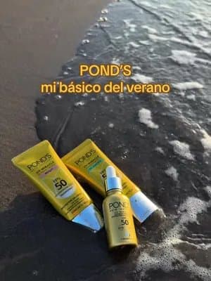@POND´s México mi básico para este verano🌴 y sinceramente estoy amando las texturas🥰 #ponds #bloqueadorsolar #publicidad ##PondsUltraLigero##PondsUltraLigeroFM