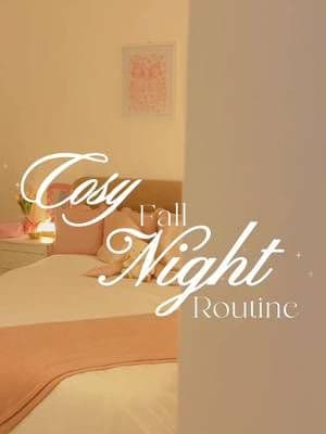 Cosy fall nights in the softest PJs ft. Ekouaer 🩰🪞✨🤍🍂 #ad @Ekouaer #CozyVibes #NightRoutine #ekouaer #SelfCare