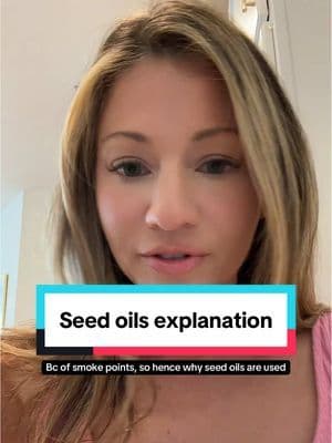 Seed oils won’t kill you if you eat them occasionally, but if you are able to prioritize high oleic acid oils (like this sunflower oil) for high heat cooking, then it’s favorable from anti-inflammatory diet standpoint! Thanks again @Fresh Press Farms ! #gifted #seedoils #oleicacid #oliveoil #seedoil #oliveoil #dietitian #nutritiontips #healthyoils