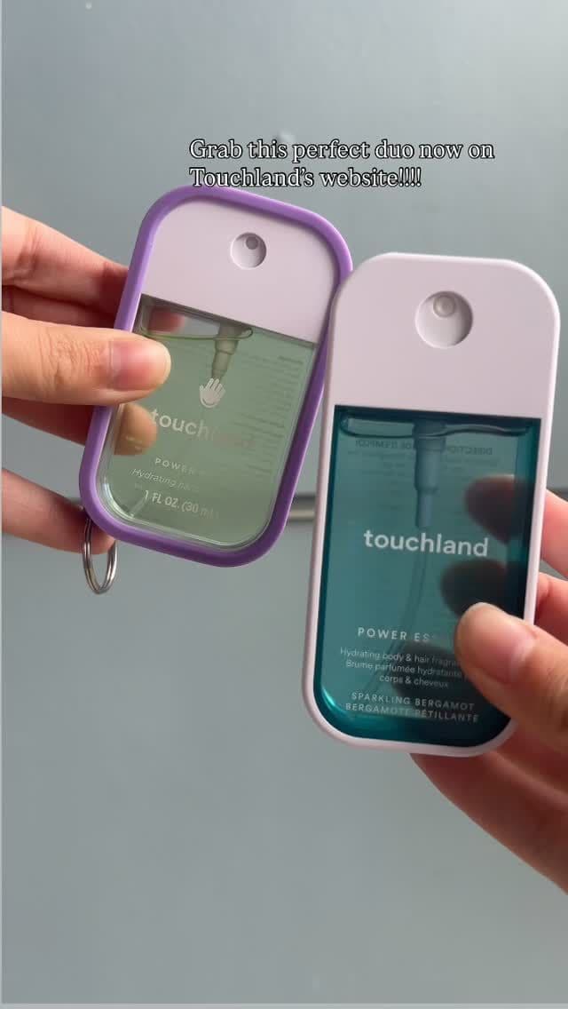 The perfect duo doesn’t exi….
Touchland’s hair & body mist and their hand sanitizer is the PERFECT duo to add to your b