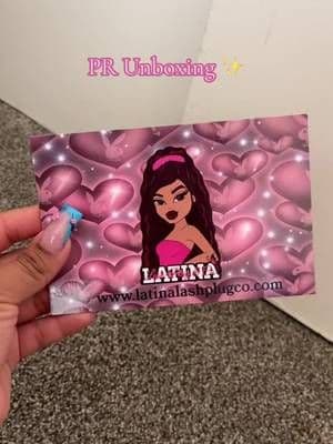 Thank you !! 🥰 @♡ Latina Lash-Plug & Co. ♡ #haul #lashes #makeuphaul #blush #lipliners #pr #prhaul