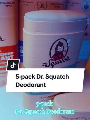 Natural & moisture absorption. @Dr. Squatch #tiktokshoprestock #spotlightfinds #ttslevelup #aprilmademebuyit #giftguide #drsquatch #deodorant #toptierapril#drsquatchsoap