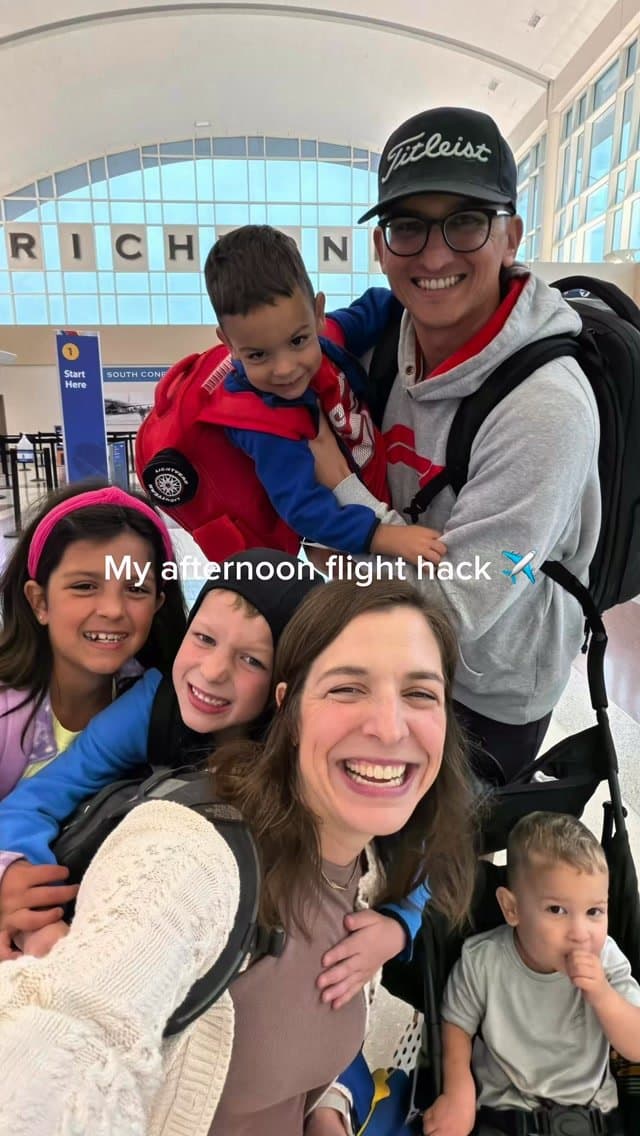 #AD | I love a warm, cozy pick me up as much as the next girl. But on a rainy afternoon travel day with four kiddos, I d