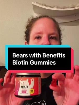 Beauty-from-within support in a Wild Berry Gummy! 🫐💖 @Bears with Benefits US Biotin Gummies provide 5,000 mcg of bioti