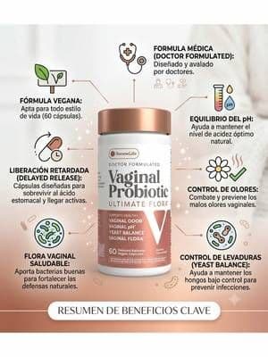 La ciencia detrás de tu equilibrio íntimo. 🔬 Formulado por doctores para mantener tu pH ácido ideal y prevenir desequilibrios de forma clínica. Menos complicaciones, más bienestar. Compra el tuyo en el carrito naranja. 🛒👇 #SaludFemenina #Probioticos #RenewLife #SaludVaginal #TikTokShop