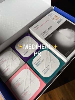 Time for a PR unboxing from @MEDIHEAL_UK @MEDIHEAL thank you so so much 🥹🤍 #gifted