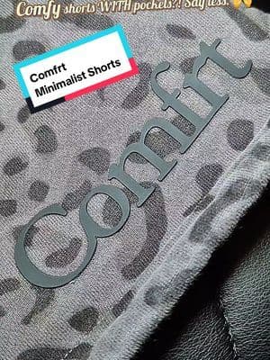 Okayyy @Comfrt… these Minimalist Shorts might be my new everyday uniform. 😍 Soft, comfy, easy to throw on AND they have pockets?! Perfect for lounging around the house, running errands or pairing with your favorite oversized sweatshirt. These are the kind of comfy shorts you reach for over and over again. 👏 #clothes #fashion #ootd #comfy #tiktokshopstockup