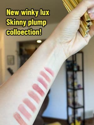 New release @Winky Lux skinny plump collection!! Those 💄 are so beautifu and available at @Ulta Beauty nowl!! 💕☺️👄 #tiktokshopblackfriday #skinnyplump #sponsored #winkylux #ultaxwinkylux #girlmath #demimattelipsticks #plumpinglipsticks #maxilip #lipstick #ltkbeauty #lip