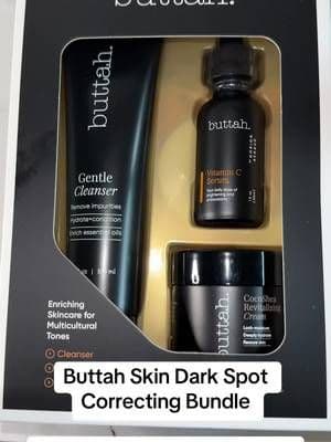 Transform your skincare routine with the Buttah Skin Dark Spot Correcting Bundle. Featuring Vitamin C and nourishing ingredients to help fade dark spots, even skin tone, and boost radiance. #TikTokShop #ButtahSkin #DarkSpots #Skincare #GlowSkin