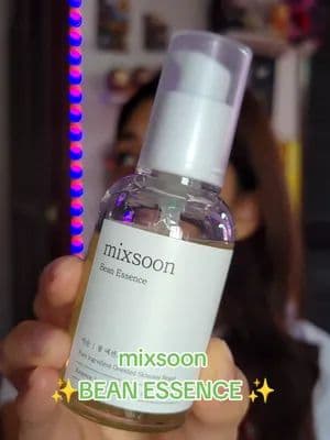 Bean essence de Mixsoon 🫘✨️ Yesstyle code: MARUFARIAS04 #GlassSkinroutinewithmixsoon #koreanskincare #skincaretips #skincareviral #tiktokmademebuyit @mixsoon