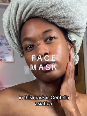 I love a mask that allows me to continue my skincare routine after it ! & rhis ones Very moisturizing but dries glowy 🥰 #centellianmask #centellamoisturizer #centellaasiatica #centellafacemask #facemask #skincaretips #beautyfinds #sensitiveskin #skintok #tiktokmademebuyit #skincaretok #hydrationmask #centellian24