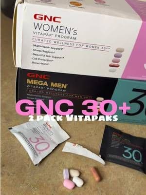 Trying to stay consistent with your wellness routine after 30? The @GNC Women's 30+ Vitapak makes it easy with convenient daily packs that include a multivitamin, stress support with L-theanine, skin support, immune support, and bone health support with calcium and vitamin D3. Perfect for busy moms, working women, travel days, and anyone looking for a simple daily vitamin routine. #gnc #tiktokshopsummersale #tiktokshopcreatorpicks #TikTokShopFinds #summerwins