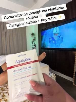 Being a caretaker means nighttime routines are everything 🤍 The Aquaphor Hydration Cream System has become an essential part of mine—helping me keep skin moisturized and cared for before we end the day. ✨ @AquaphorUS #Aquaphor #TikTokShop #CaregiverLife #NightRoutine #SkincareRoutine