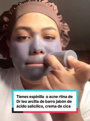 Tienes Espinilla o acné Limpieza e hidratación con Dr. Leo 💙 Arcilla en barra Volcano, limpiador con ácido salicílico, gel hidratante con cica y pantenol, y Acne Buster. 🛒 Encuentra los productos en mi carrito.@DrLeoShop #DrLeo #RutinaFacial #CuidadoDeLaPiel #PielGrasa #TikTokShop#skincare #beauty #TikTokShop #drleo #skincare #acne #