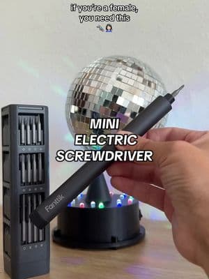 HANDY DANDY AUDREY… now I got my own little tool for my diy projects 🪩✨👩🏻🔧 #fanttikscrewdriver #fanttik #fanttiktools #tiktokshopblackfriday #electricscrewdriver @Fanttik