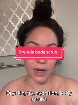 Stop using items that dryer your skin in the shower and use a hydration body scrub @Monday Surf #tiktokshopcreatorpicks #tiktokshopholidayhaul #dryskinbodywash #bodywashfordryskin