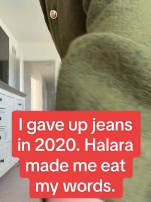 I gave up jeans in 2020 because my body said absolutely not. Pain. Pressure. Stiff fabric. Zero tolerance. But these? The Halara Flex High Waisted Baggy Wide Leg Jeans don’t feel like jeans at all. ✨ Stretchy knit fabric ✨ High-waisted without digging in ✨ Baggy wide-leg fit = zero restriction ✨ Multiple pockets (real ones) ✨ Soft, washed feel that moves with your body They look put together but feel like loungewear, which means I can leave the house without paying for it later. I’m not going back. Ever. #Halara #ChronicIllnessStyle #tiktokshopholidayhaul #ComfortOverPain #AdaptiveFashion