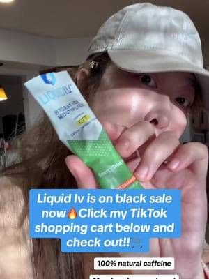 Liquid I.V. Black Friday sale on TikTok Shop! Click my TikTok shopping cart to check the out!!! It's been crazy busy for me, this one with 100% caffeine and provides physical energy and cognitive boost!! You have to try it.💓 #TikTokShopBlackFriday #TikTokShopCyberMonday #foryou #liquidiv #tiktokshop #realhydrating #liquidivpartner #blackfrudaydeals #water