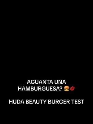 ¿Puede un perfilador sobrevivir a una hamburguesa? 🍔💋 Puse a prueba el Lip Contour Stain de @Huda Beauty con el Burger Test y este fue el resultado 👀 ¿Aguantaría tu tono favorito? 😳 Puedes encontrarlo desde el link de mi bio 💄 #ad #hudabeauties #hudabeauty
