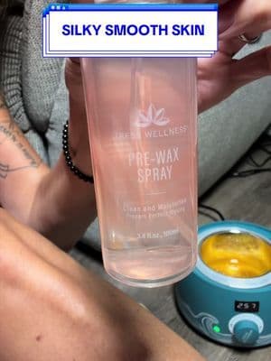 @Tress Wellness has thought of it all in there all in one waxing beginners kit! #ad #tresswellness #beforeandaftercare #waxing #athomesalon
